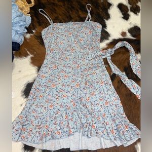 HELLO MOLLY never worn floral wrap mini dress